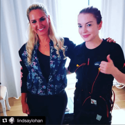 Lindsay Lohan (Movie Star) - EMS Training & Fitness